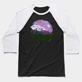 Mountain landscape Baseball T-Shirt